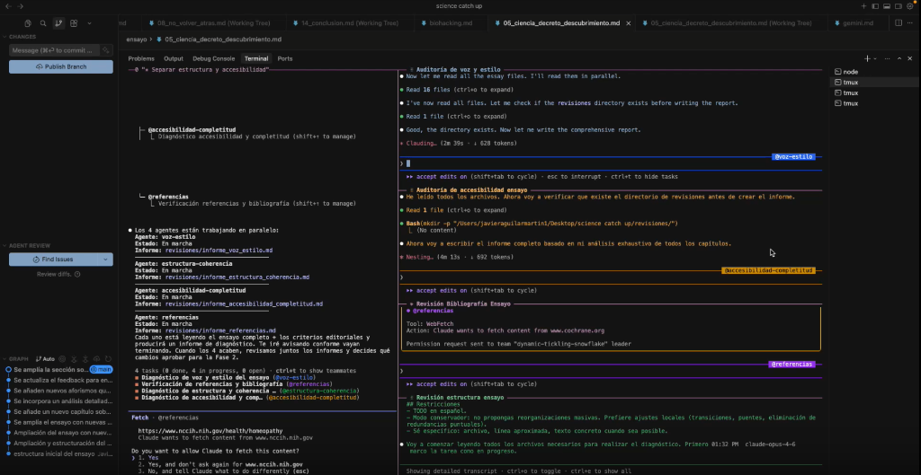 Scaling your Agentic Workflow: Claude Code Agent Teams in tmux