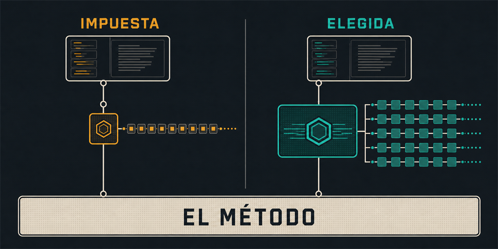 La herramienta que te dejan usar